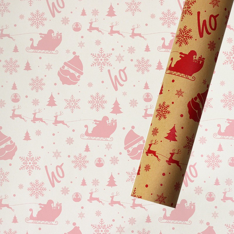 AW-PR-HXV2 | Papel de Navidad con casitas