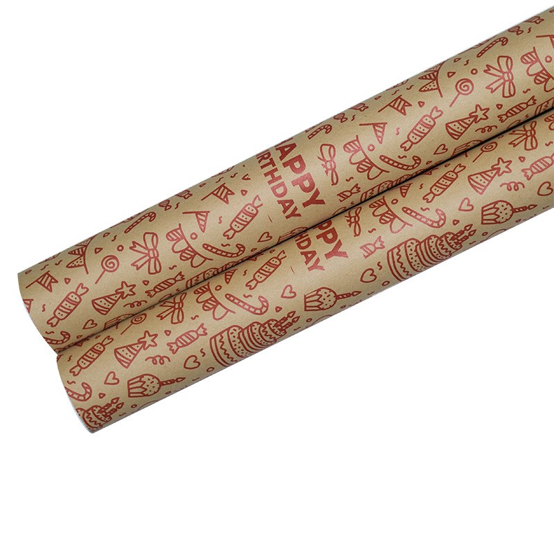 AW-PR-HB48 | Papel de cumpleaños con diseños tiernos