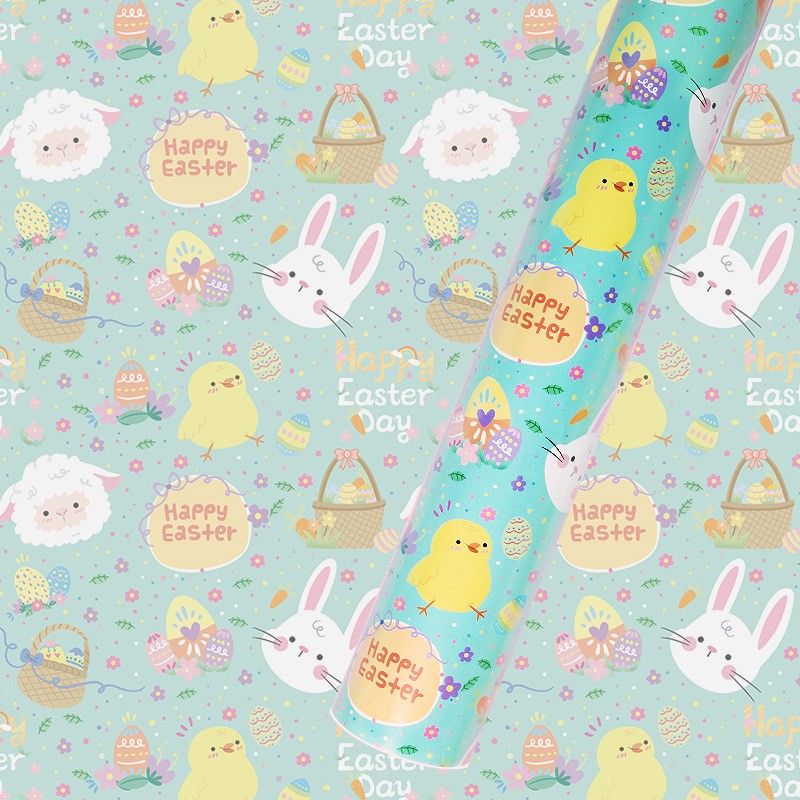 AW-PR-L4L5 | Papel de Pascua con diseños ilustrados