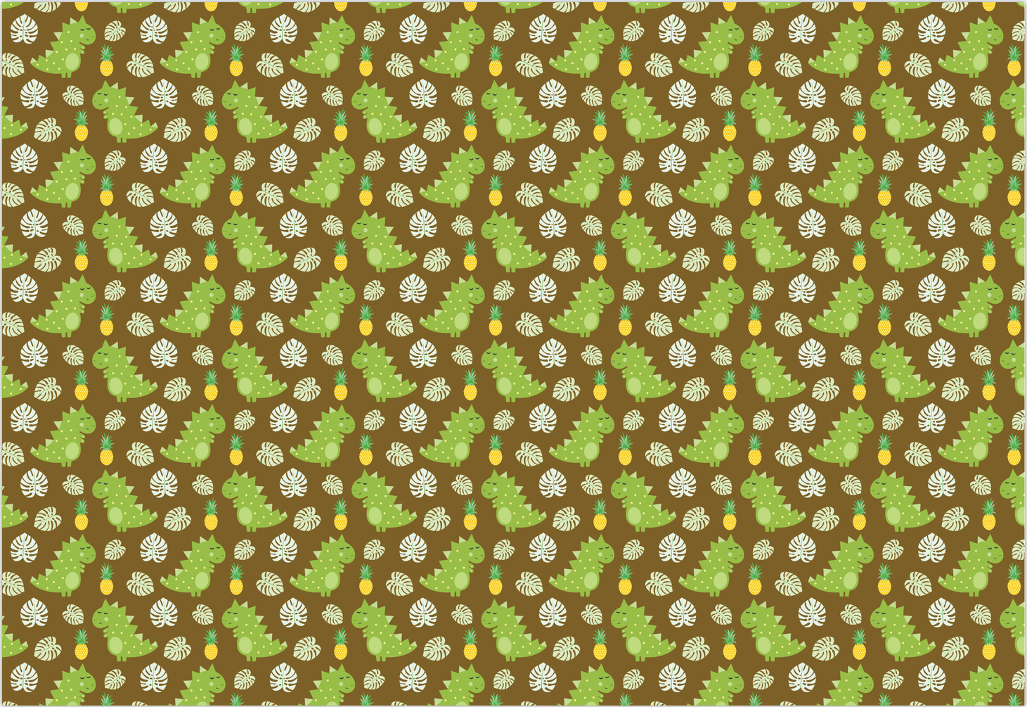 AW-PR-53G9 | Papel para regalo con dinosaurios