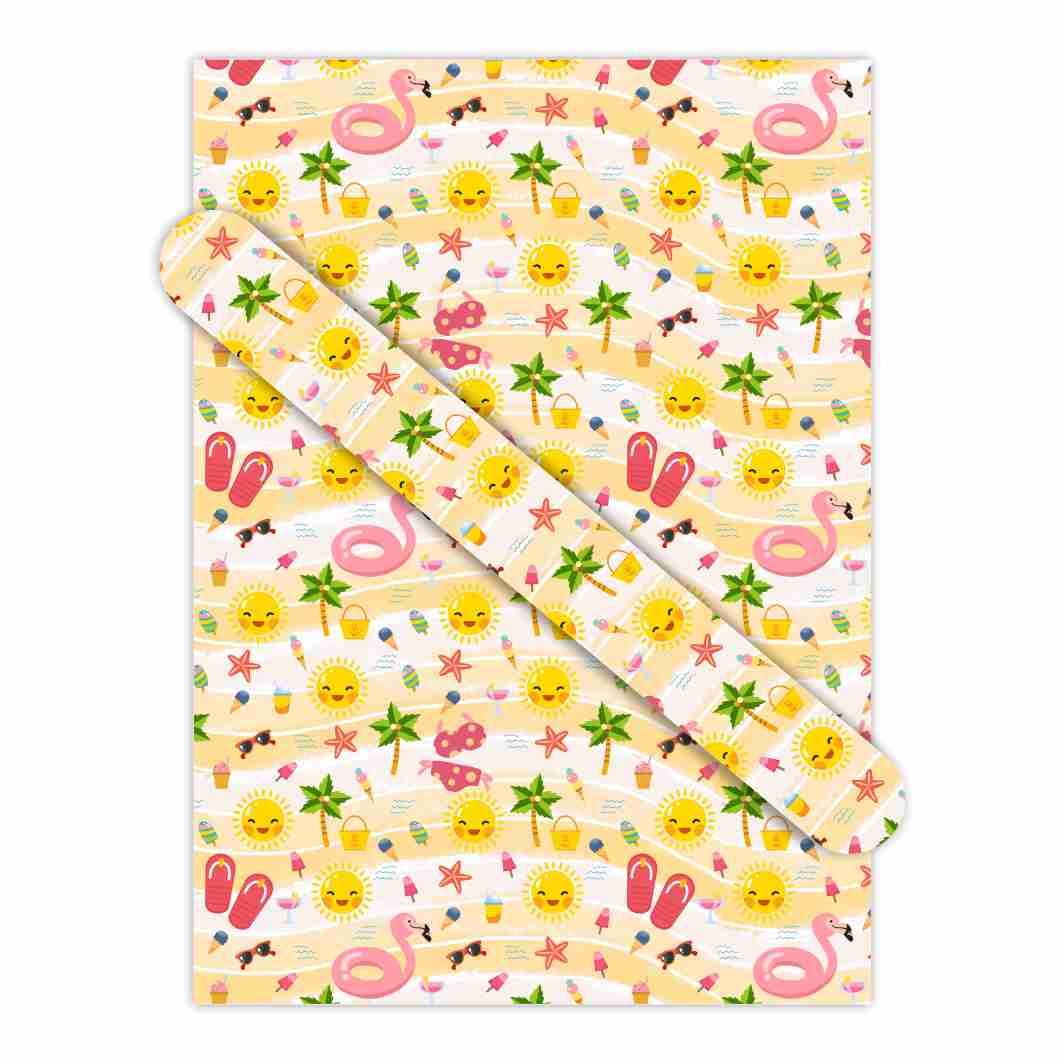 AW-PR-F45F | Papel para regalo en tonos azules