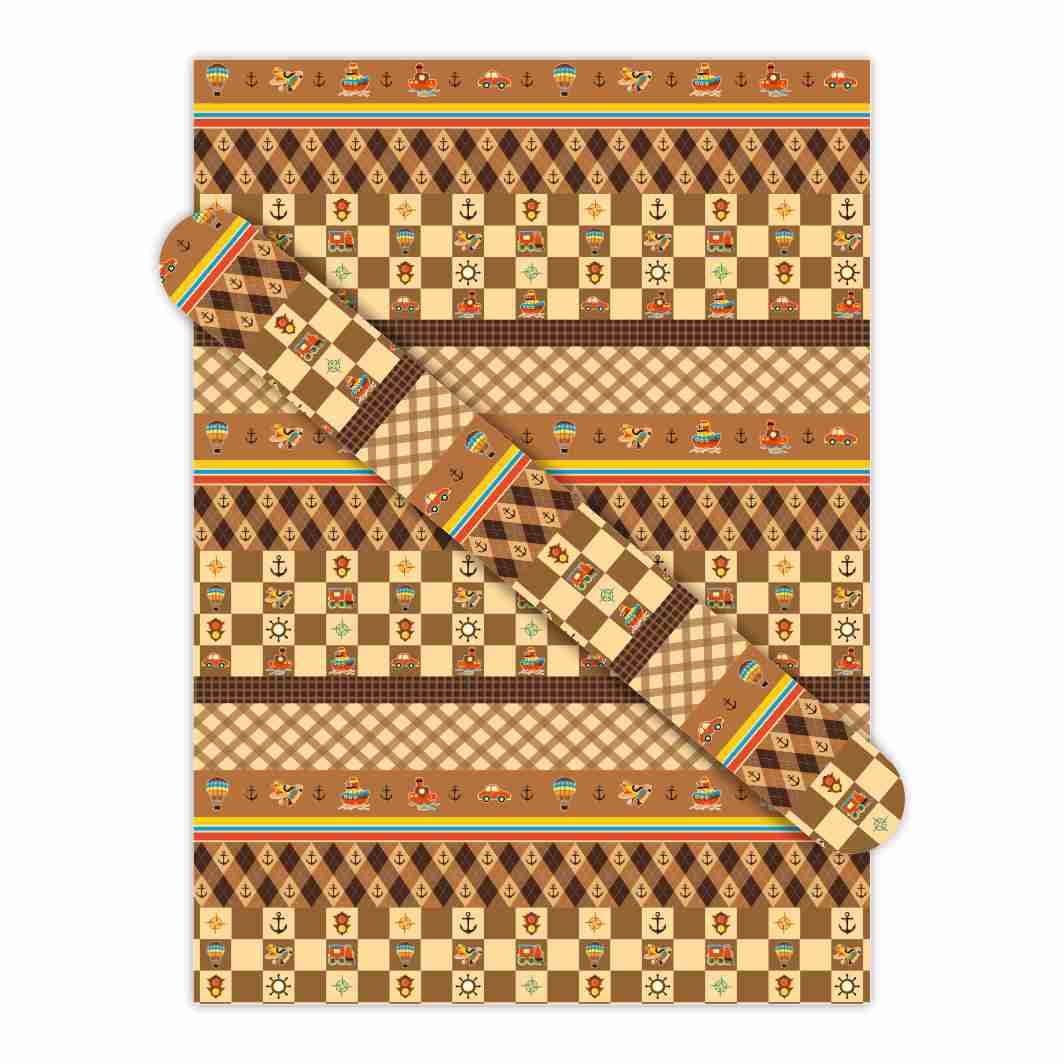 AW-PR-B2VC | Papel para regalo en tonos café