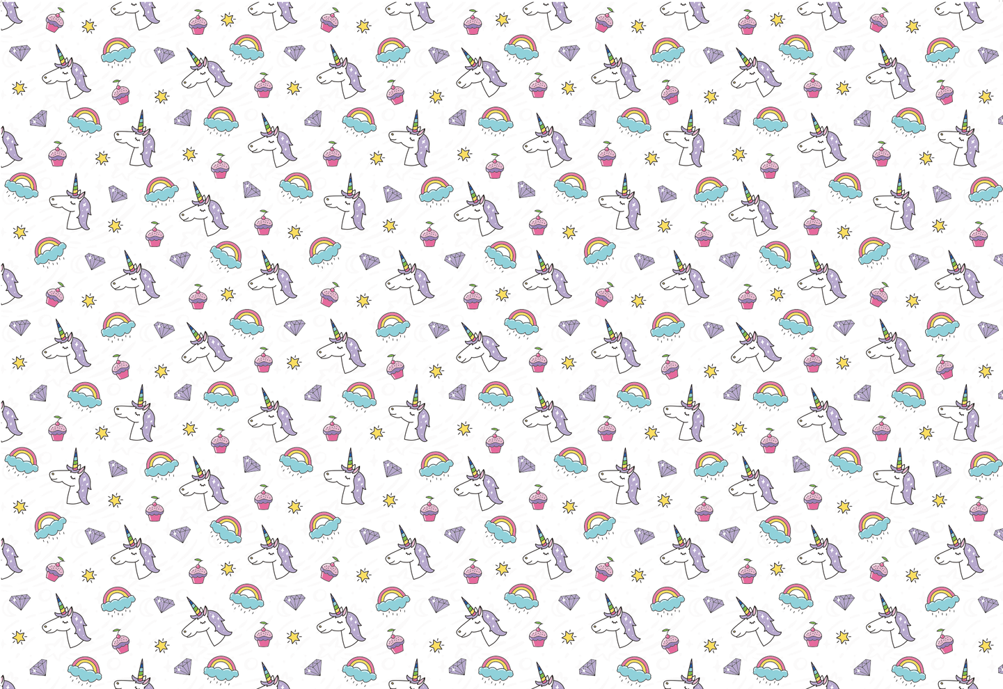 AW-PR-CRFH | Papel para regalo con unicornios