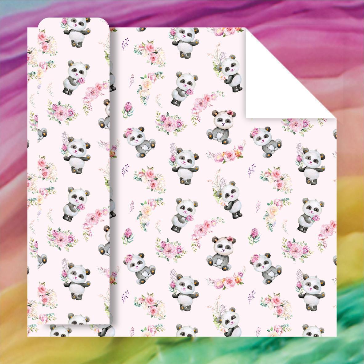 AW-PR-4436 | Papel para regalo con animales entre flores