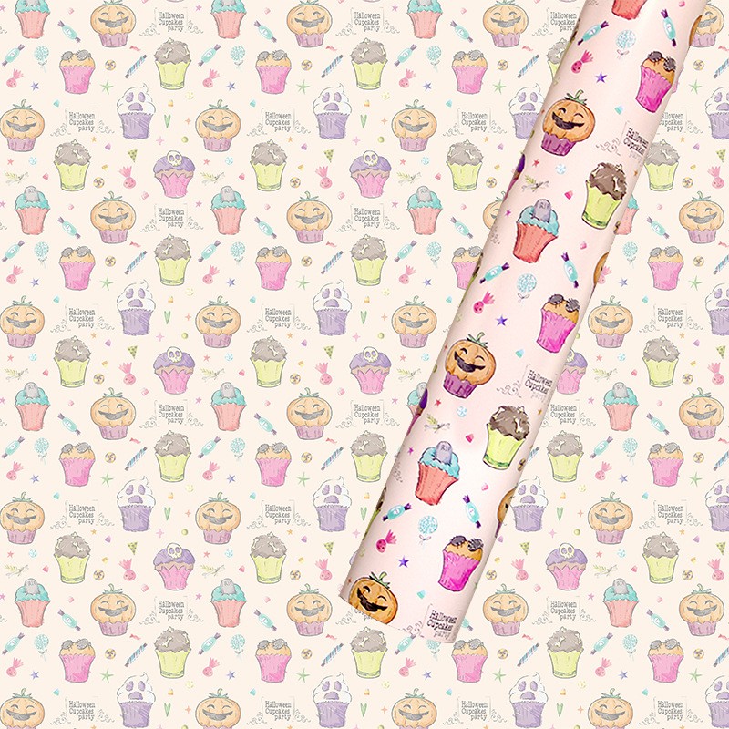 AW-PR-4JLW | Papel de Halloween en papel couché