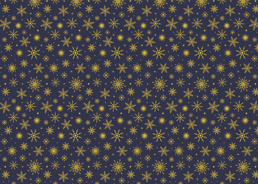AW-PR-SDM5 | Papel para regalo azul marino con estampado dorado