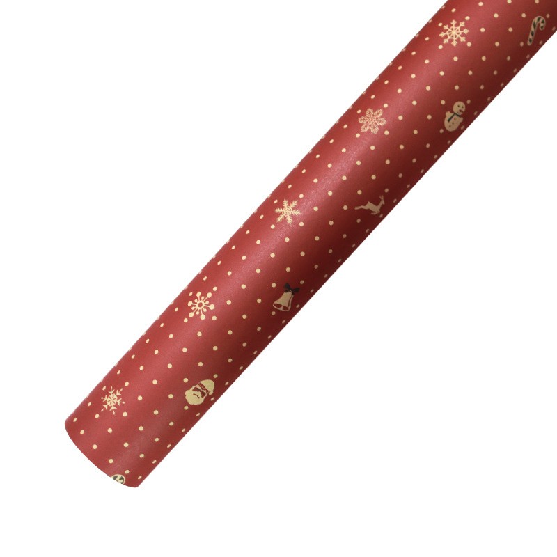 AW-PR-GWLK | Papel de Navidad con árboles a rayas