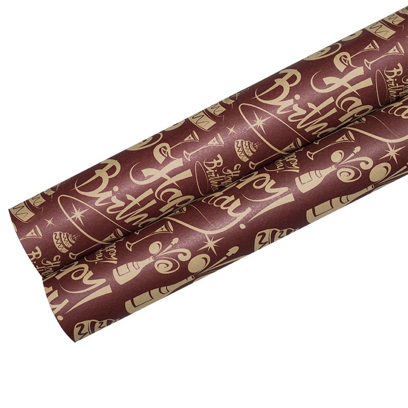 AW-PR-HB48 | Papel de cumpleaños con diseños tiernos