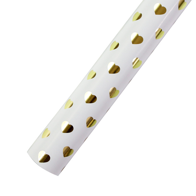 AW-PR-D7SX | Papel para regalo con estampado dorado geométrico