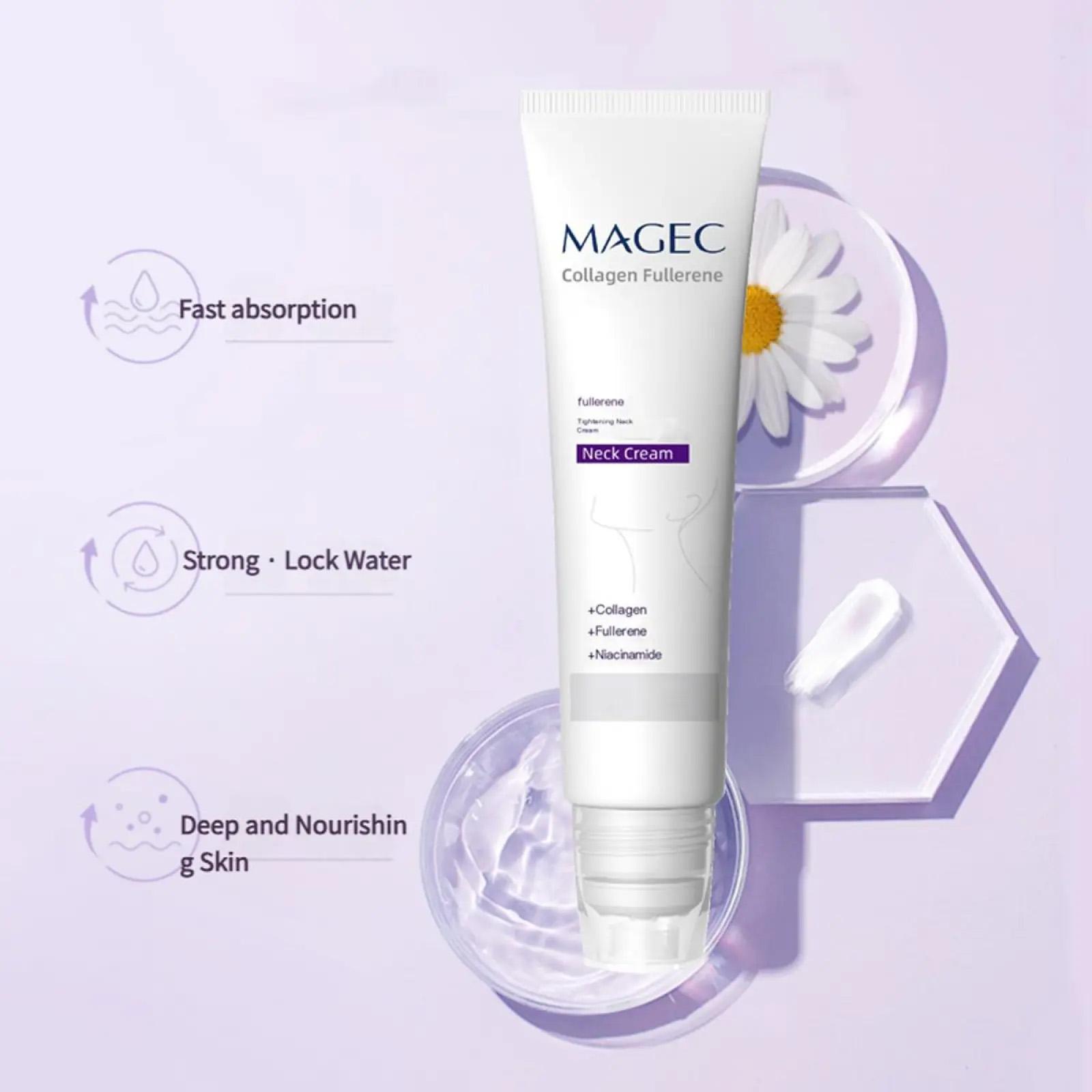 【BUY 1 GET 1 FREE】Reduces Wrinkles and Double Chin,Five Rollers for All Around Massage,Collagen Neck Cream,RelievesEdema,Suitable for Wrinkled Skin,with HyaluronicAcid,VitaminC+E , Body Care, Perfect Mother's Day gift