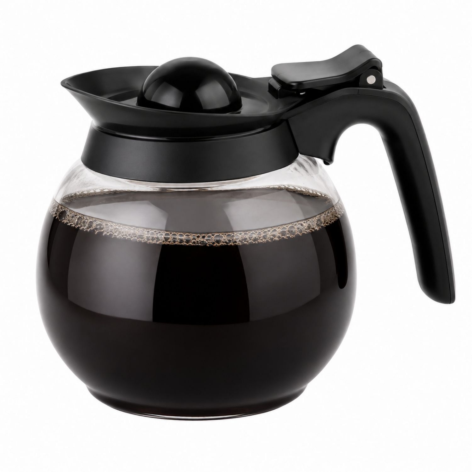 Carafe à café avec poignée ergonomique noire 1500 ml