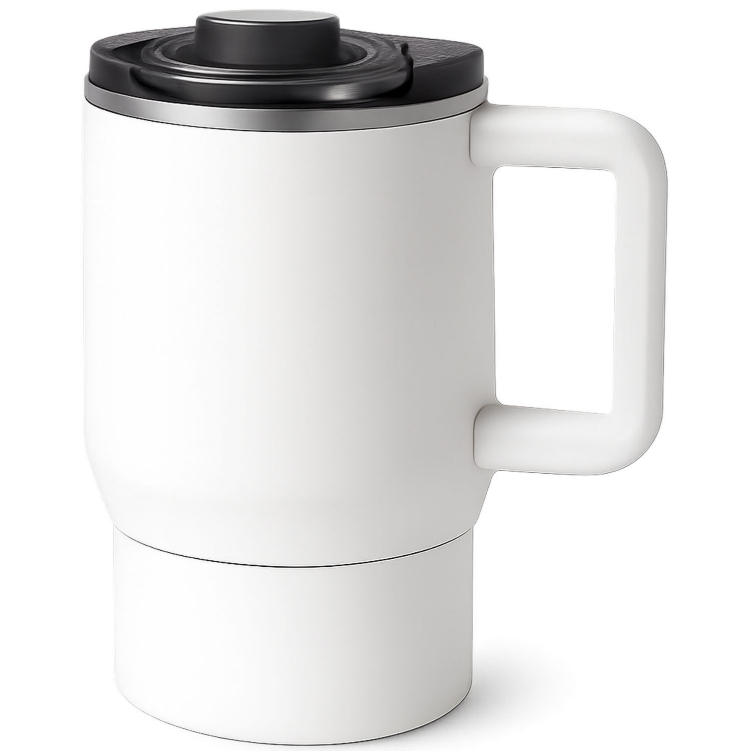 Tasse Isotherme Blanc avec Couvercle 350ml