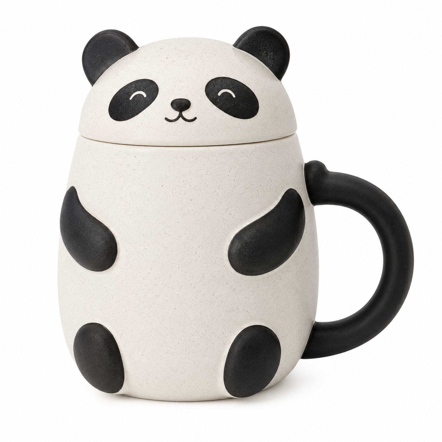 Mug Panda avec Couvercle - Design Unique, 300ml