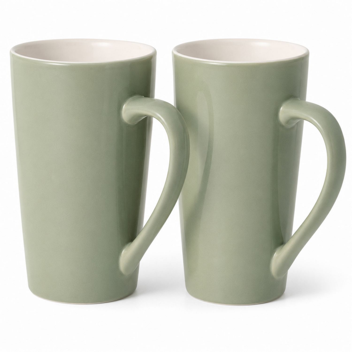 Set de Grandes Tasses Vertes 380ml