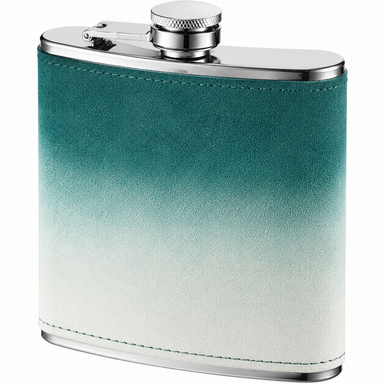 Flasque inox dégradé vert 200 ml