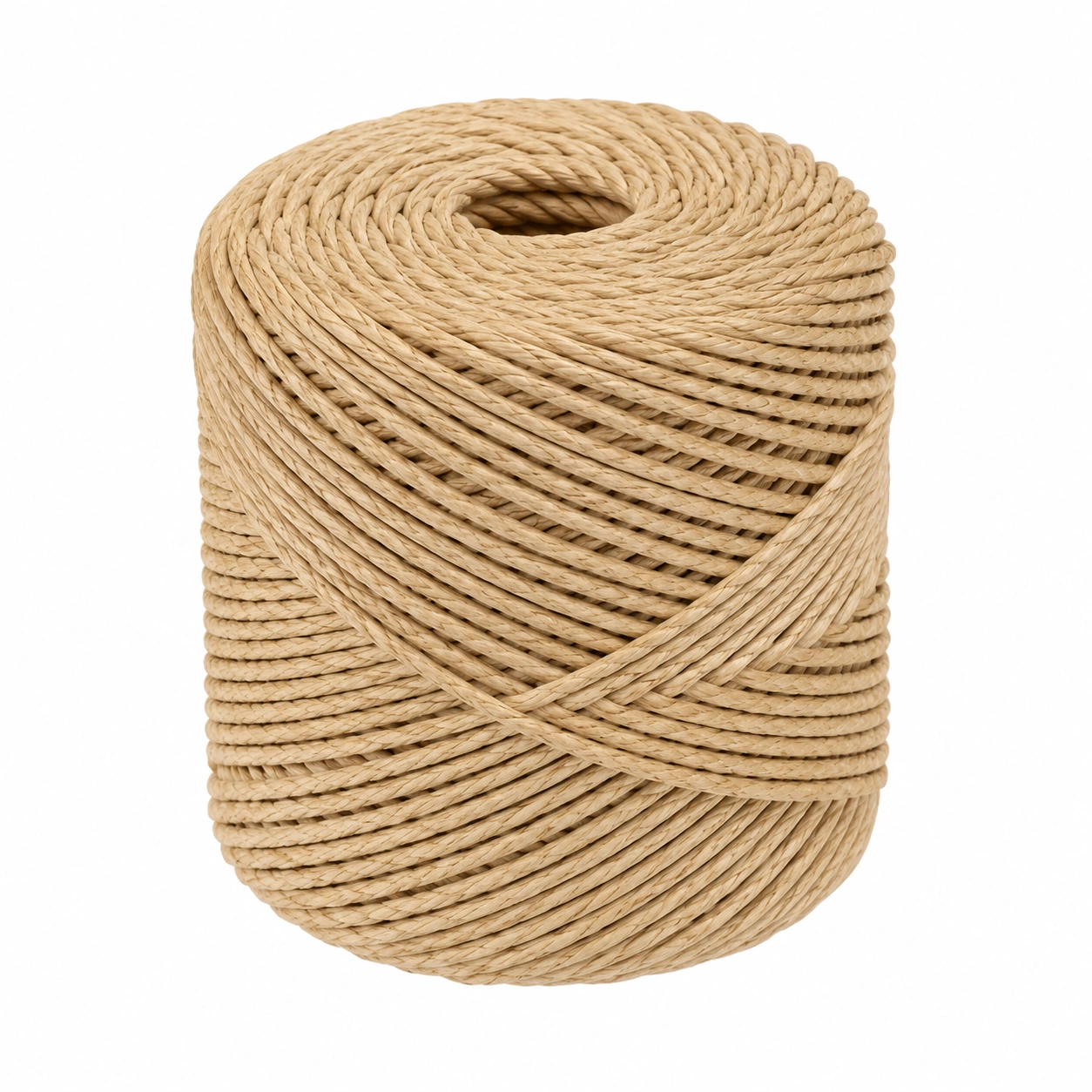 Geflochtene Dekokordel Rolle Naturbeige-vallerialiving