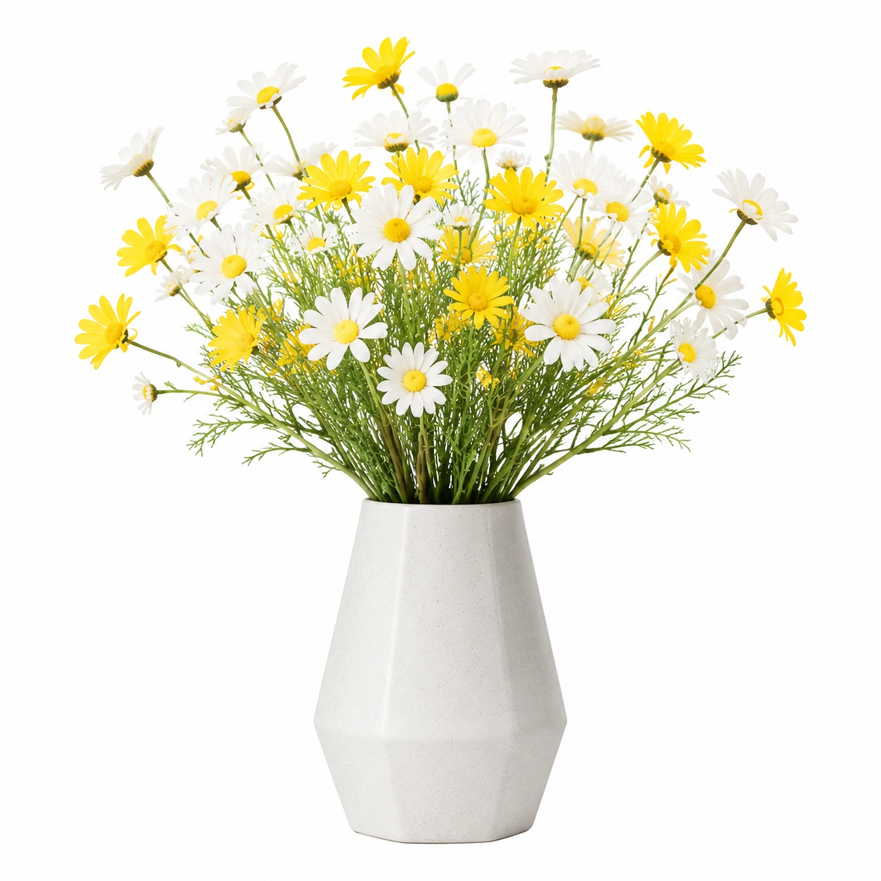 Dekorative Kunstblumen Margeritenstrauss-vallerialiving