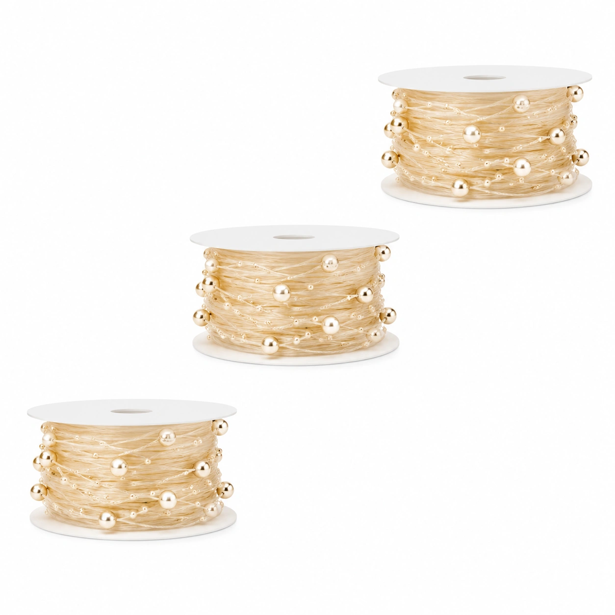 Perlen Dekodraht Gold Set-vallerialiving