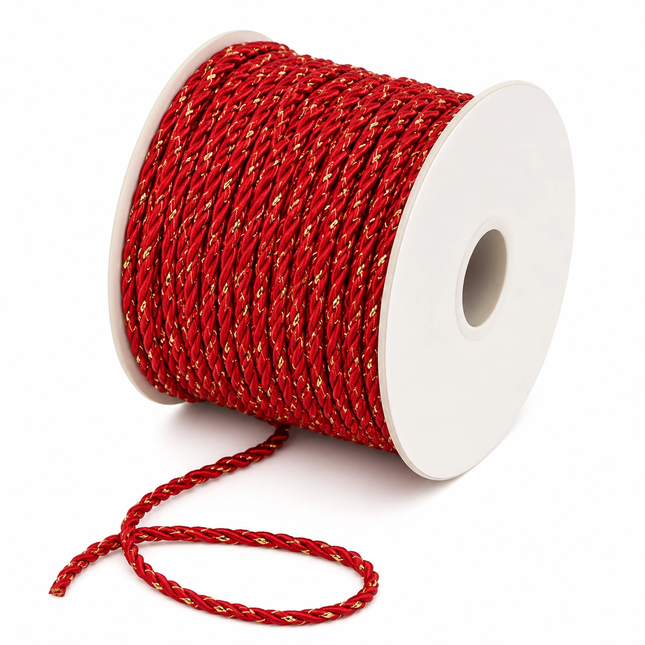 Rot-Gold Dekorseil Rolle-verenzahome