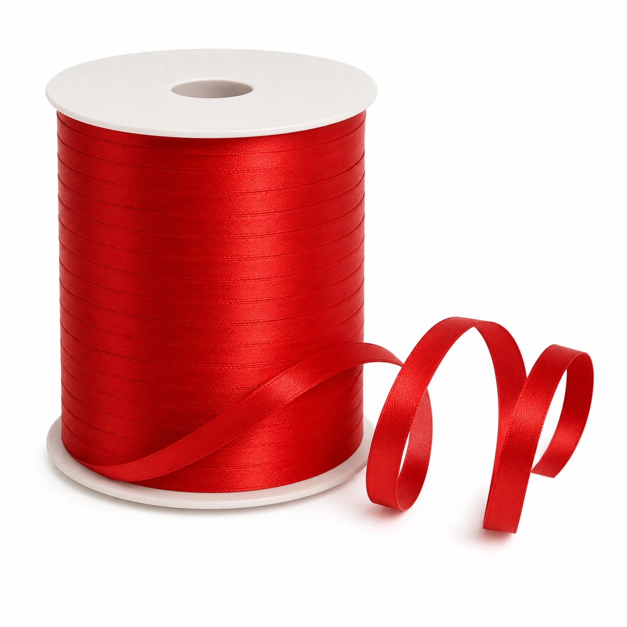 Geschenkband Satin Rot Rolle-solvanihome