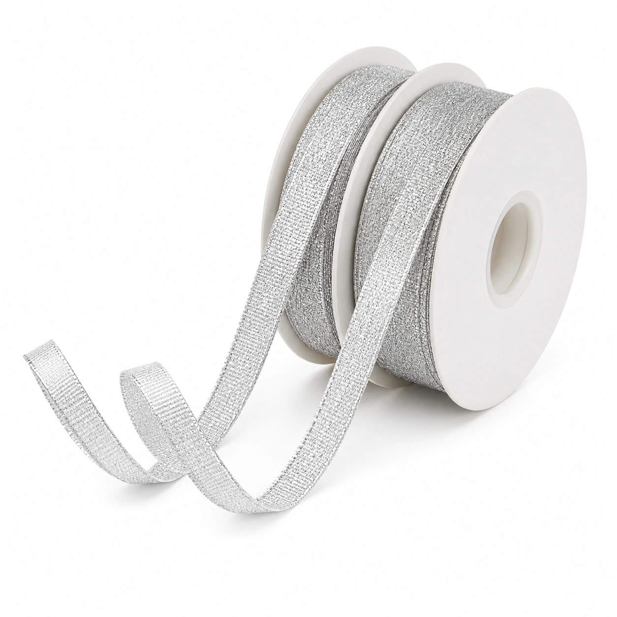 Glitzerband Silber Auf Rolle-solvanihome