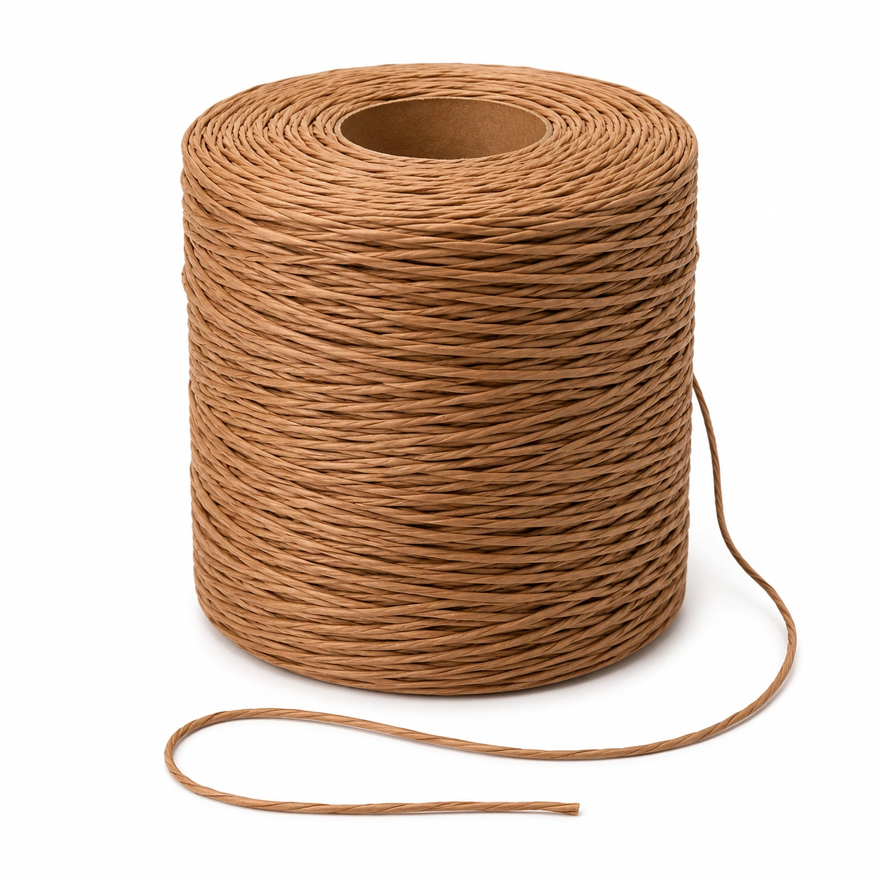 Papierkordel Braun Rolle 100m-solvanihome