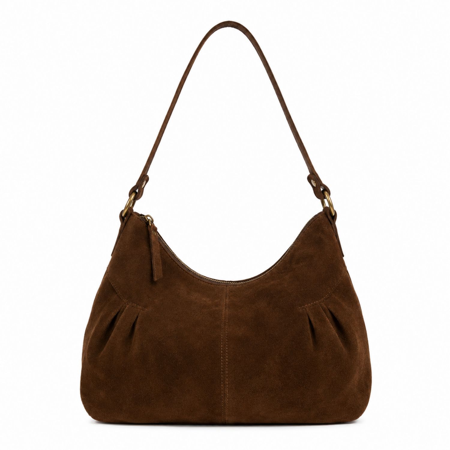 Elegante Damen Schultertasche Braun - Zeitloses Design