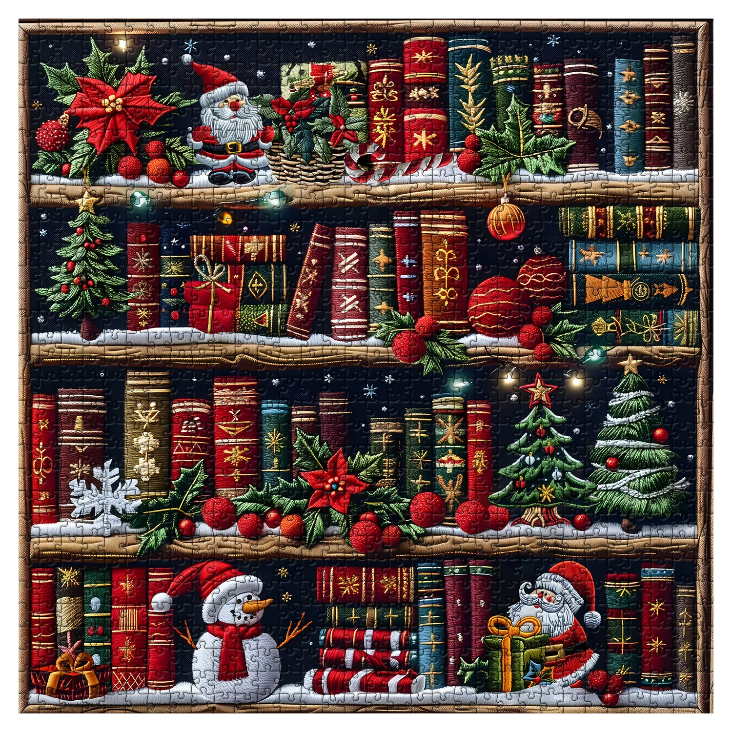 Santa's Magical Workshop Jigsaw Puzzle 1000 Pieces