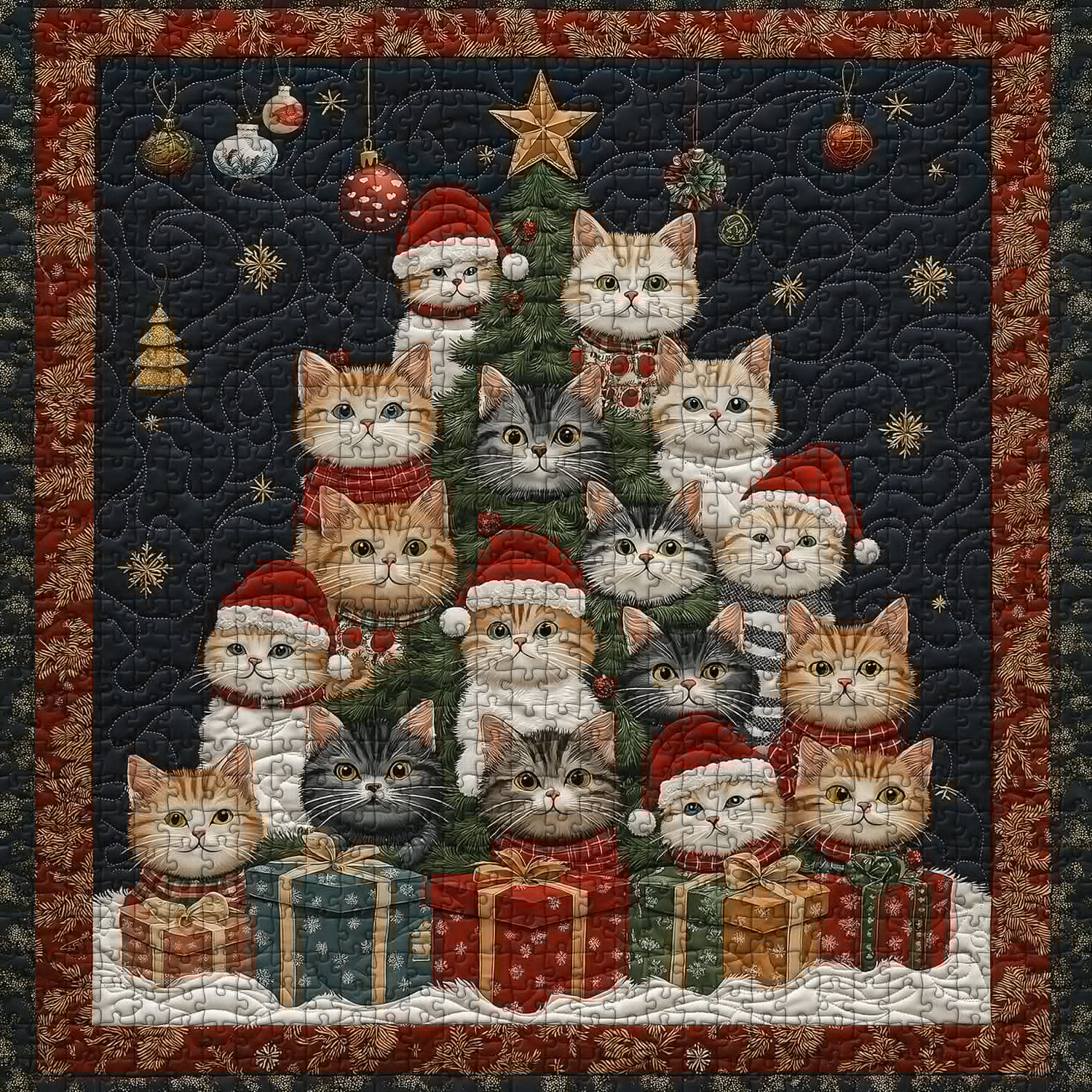 Santa's Magical Workshop Jigsaw Puzzle 1000 Pieces