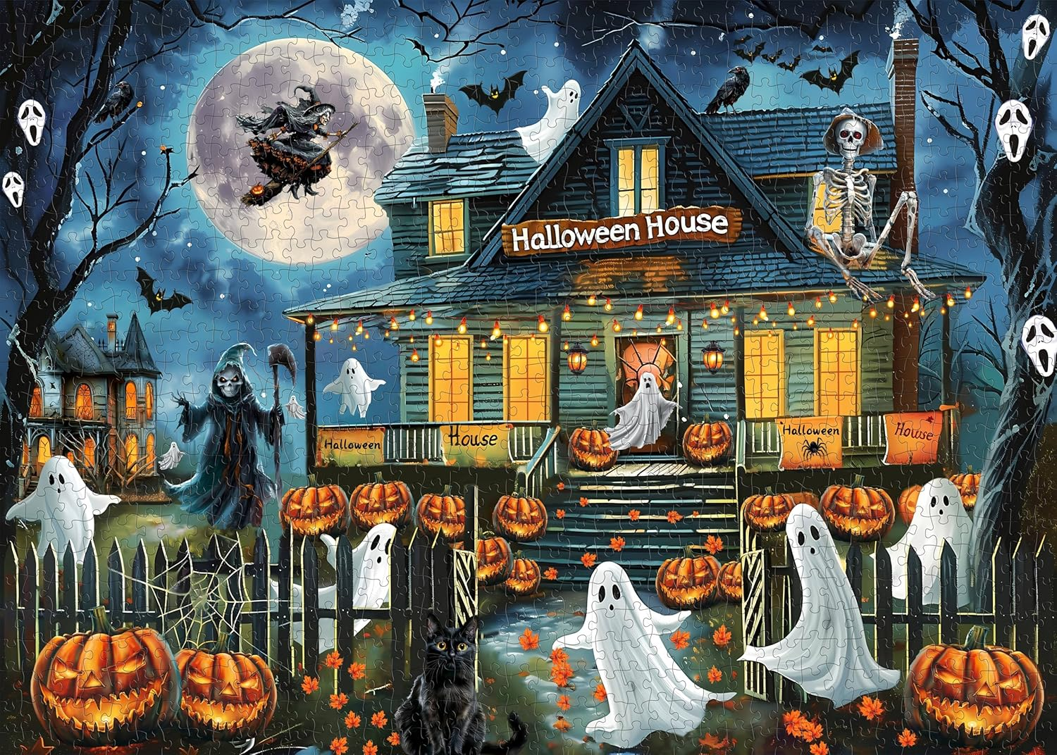 The Witch’s Emporium Jigsaw Puzzle 1000 Pieces