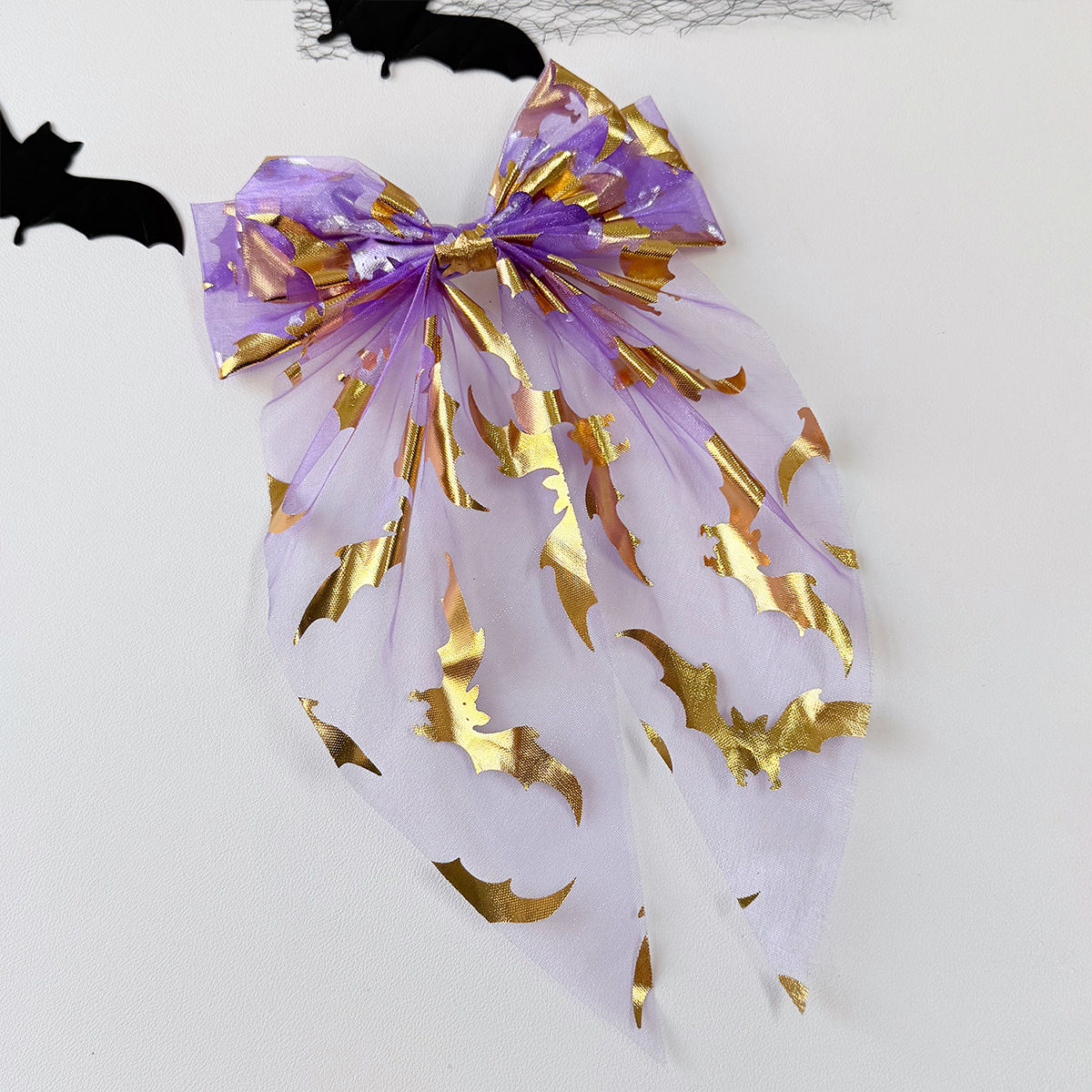 🖤The Spooky-Chic Hair Accessory Everyone Will Notice -Your Halloween Hair Needs This Spiderweb Bow 🎀