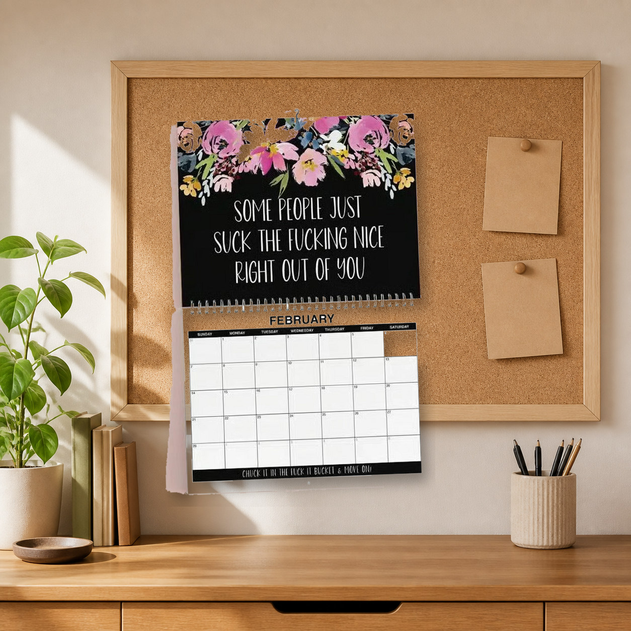 2027 Funny Swear Word Wall Calendar