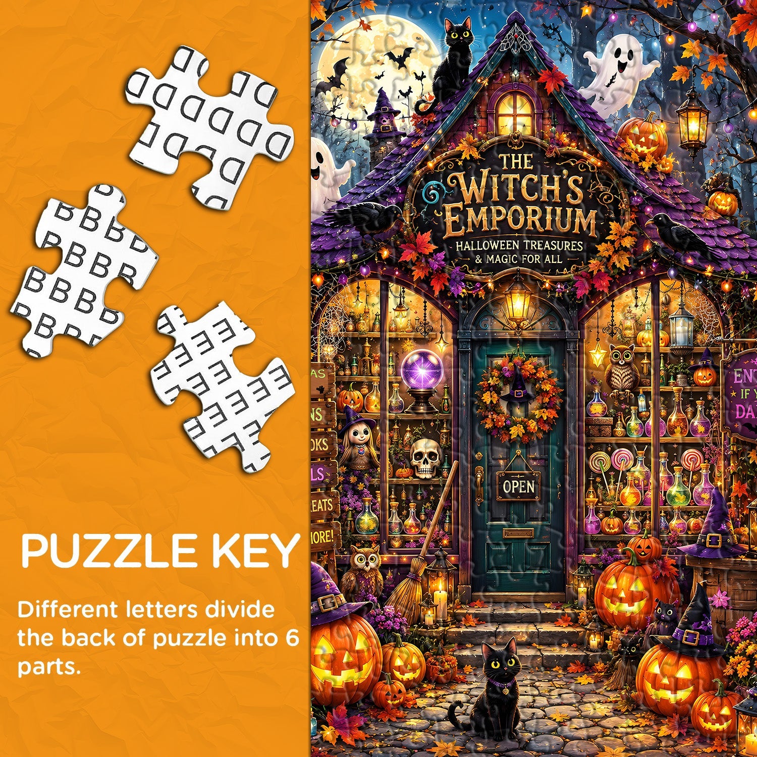 The Witch’s Emporium Jigsaw Puzzle 1000 Pieces