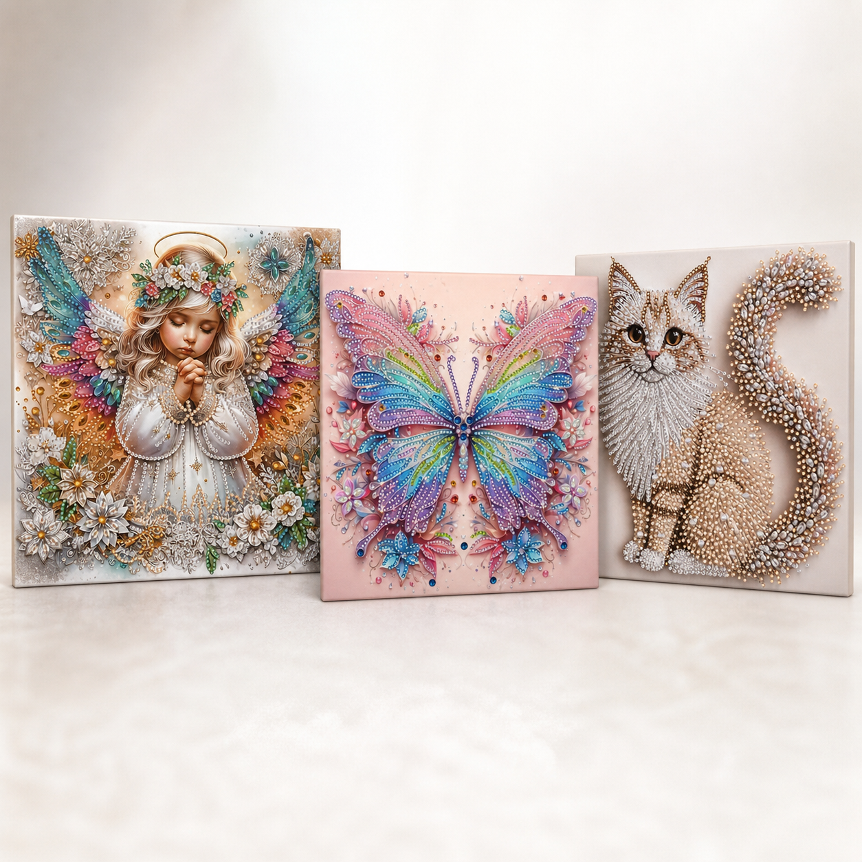 🧘Relaxing & Beginner-Friendly-Sparkling Crystal Diamond Art Kit For DIY Wall Decor