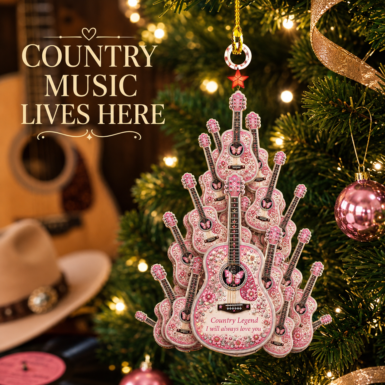 Queen of Country  “Timeless Spirit” Hanging Ornament