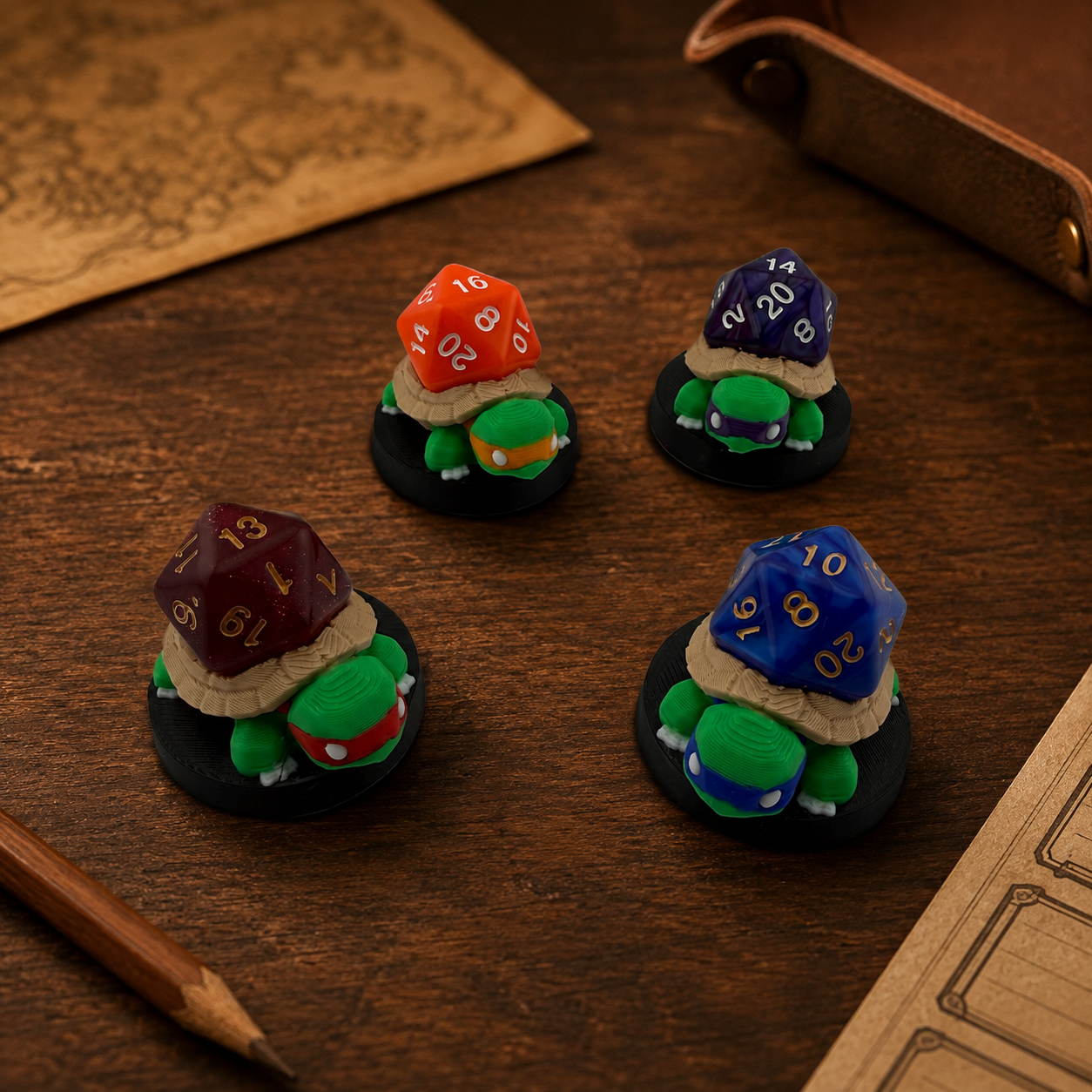 Turtle Dice Display Stand