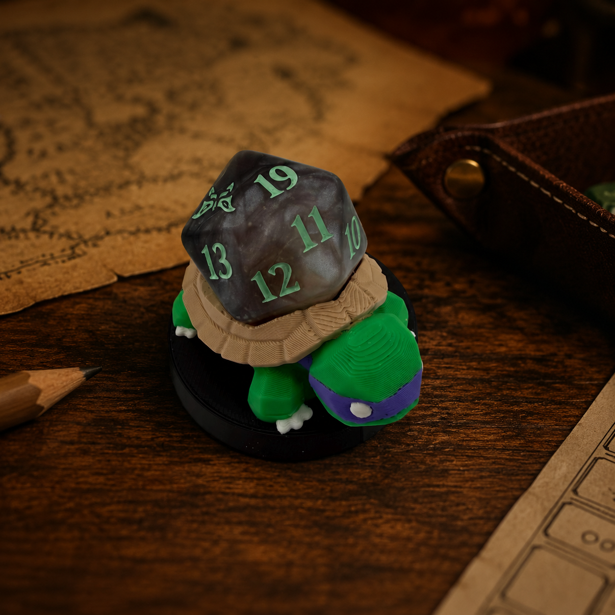Turtle Dice Display Stand