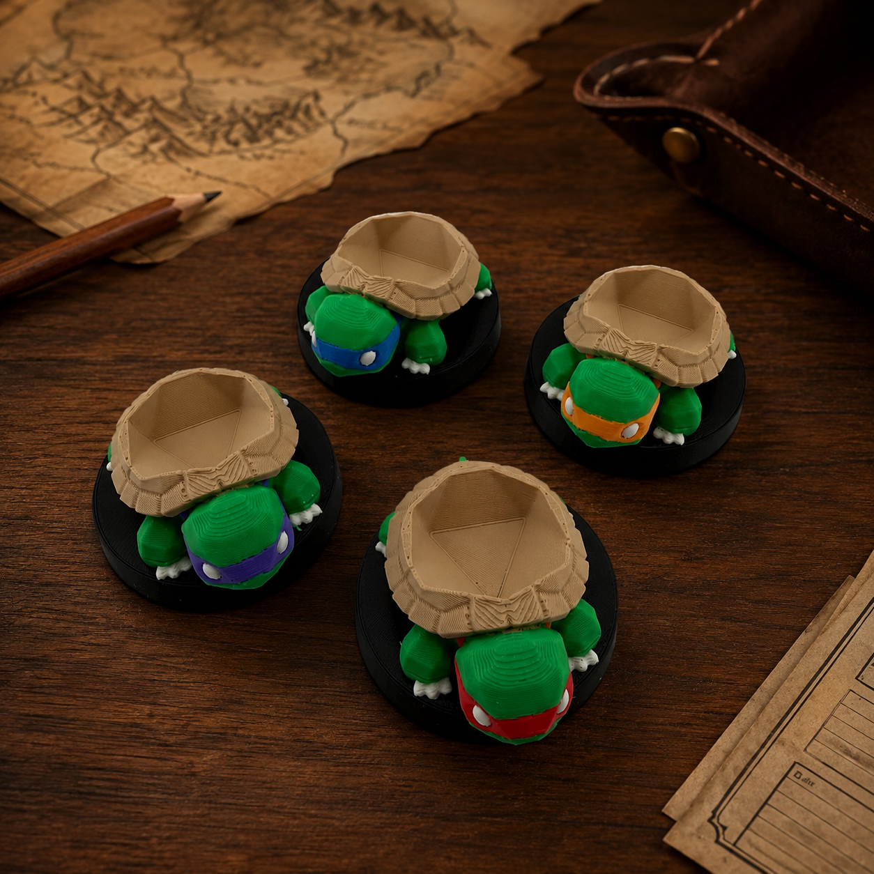 Turtle Dice Display Stand