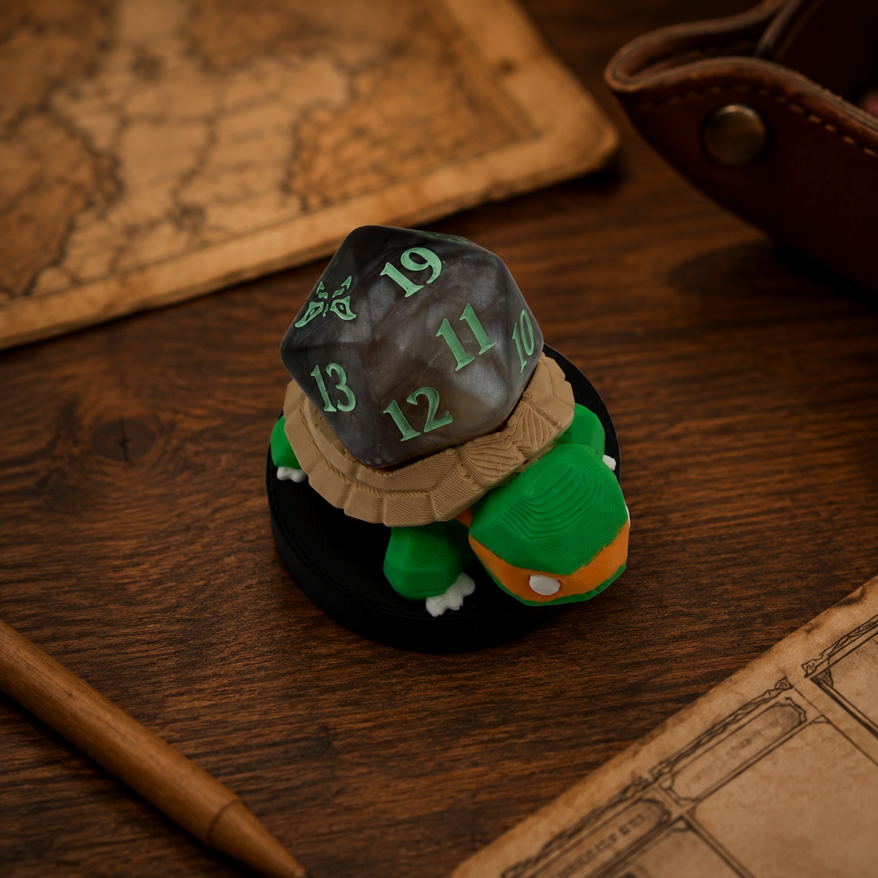 Turtle Dice Display Stand