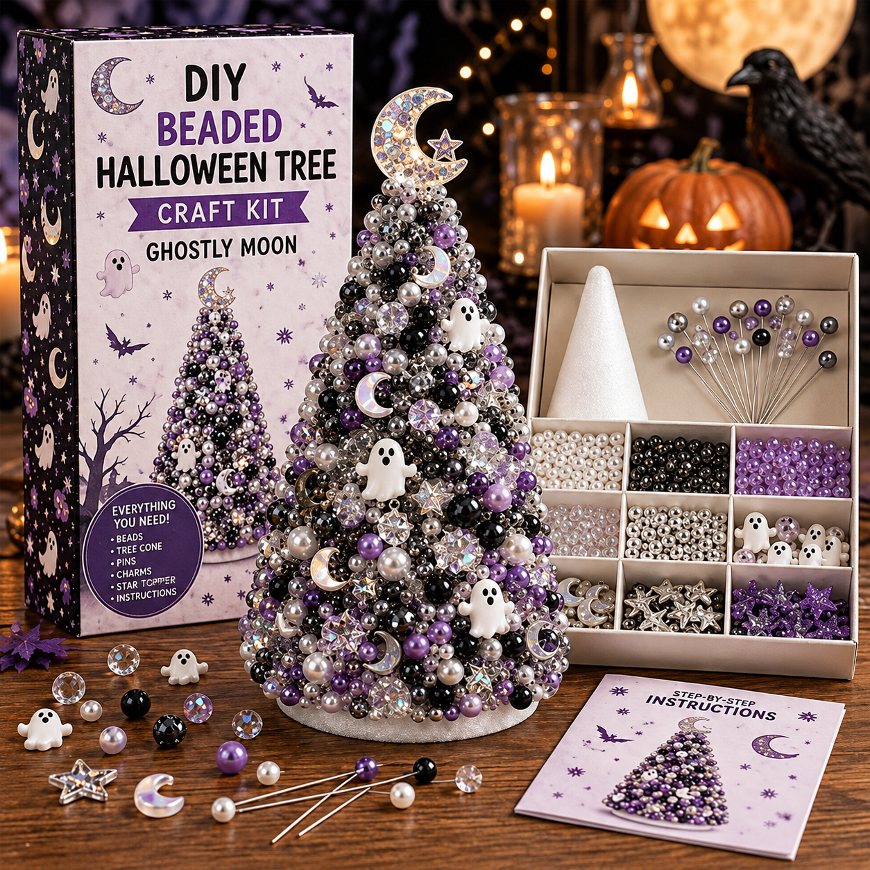 🎄DIY Beaded Christmas Tree Craft Kit🎄