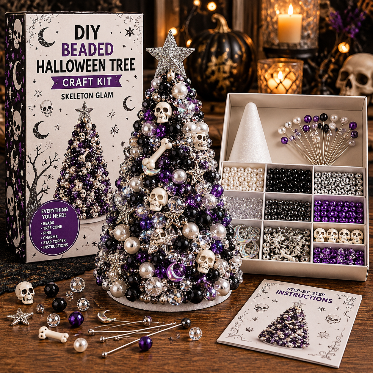 🎄DIY Beaded Christmas Tree Craft Kit🎄