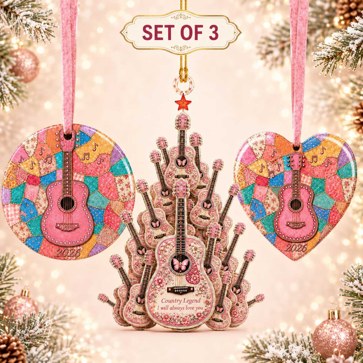 Queen of Country  “Timeless Spirit” Hanging Ornament