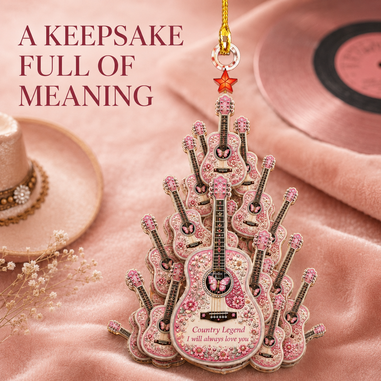 Queen of Country  “Timeless Spirit” Hanging Ornament