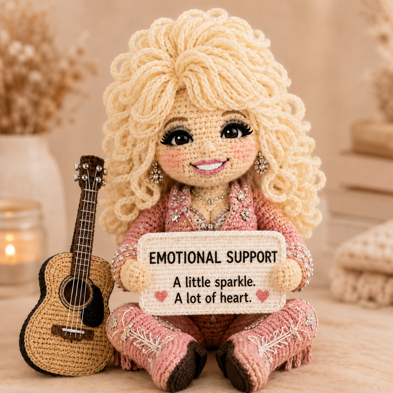 🎵 Country Music Lover’s Comfort Doll