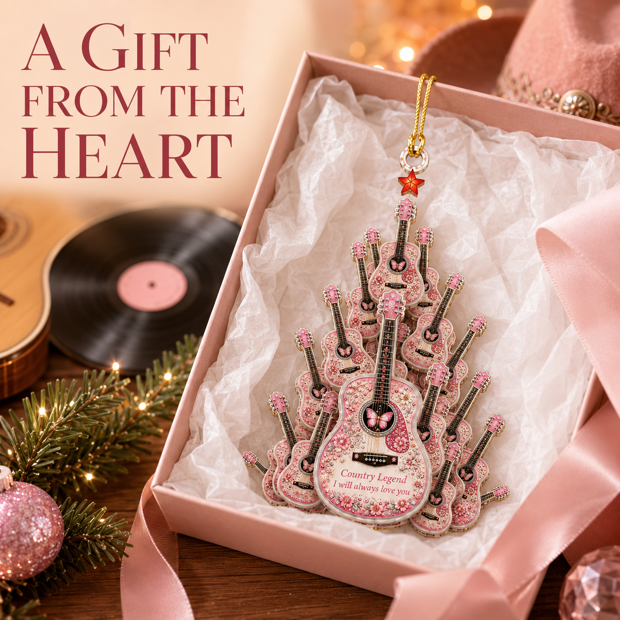 Queen of Country  “Timeless Spirit” Hanging Ornament