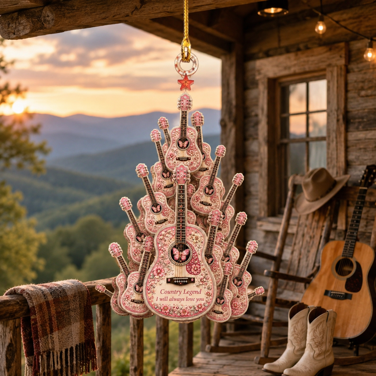 Queen of Country  “Timeless Spirit” Hanging Ornament