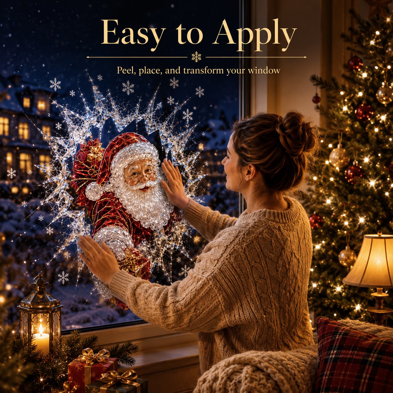 🎅2026 Christmas Window Decals