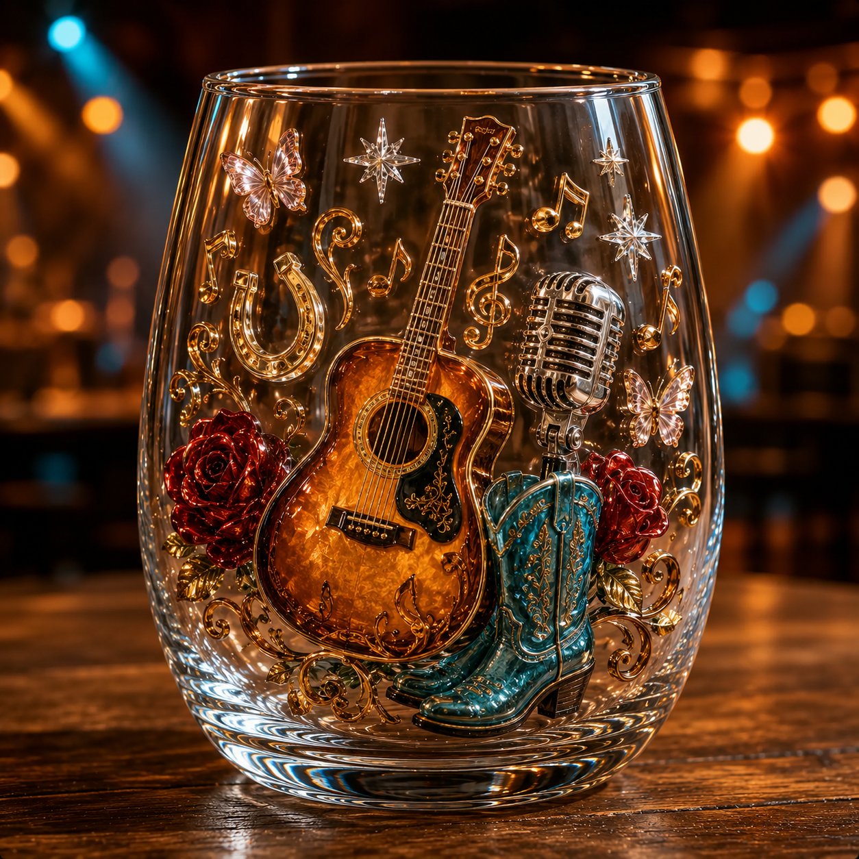 🤠8 Dolly-Inspired Country Designs with Raised Guitars, Butterflies, Boots, Florals & Vintage Music Details 🎸✨