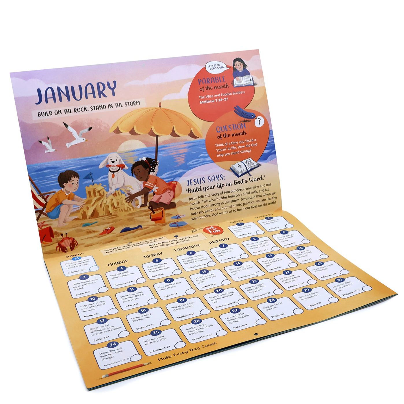 2027 Family Prayer Calendar