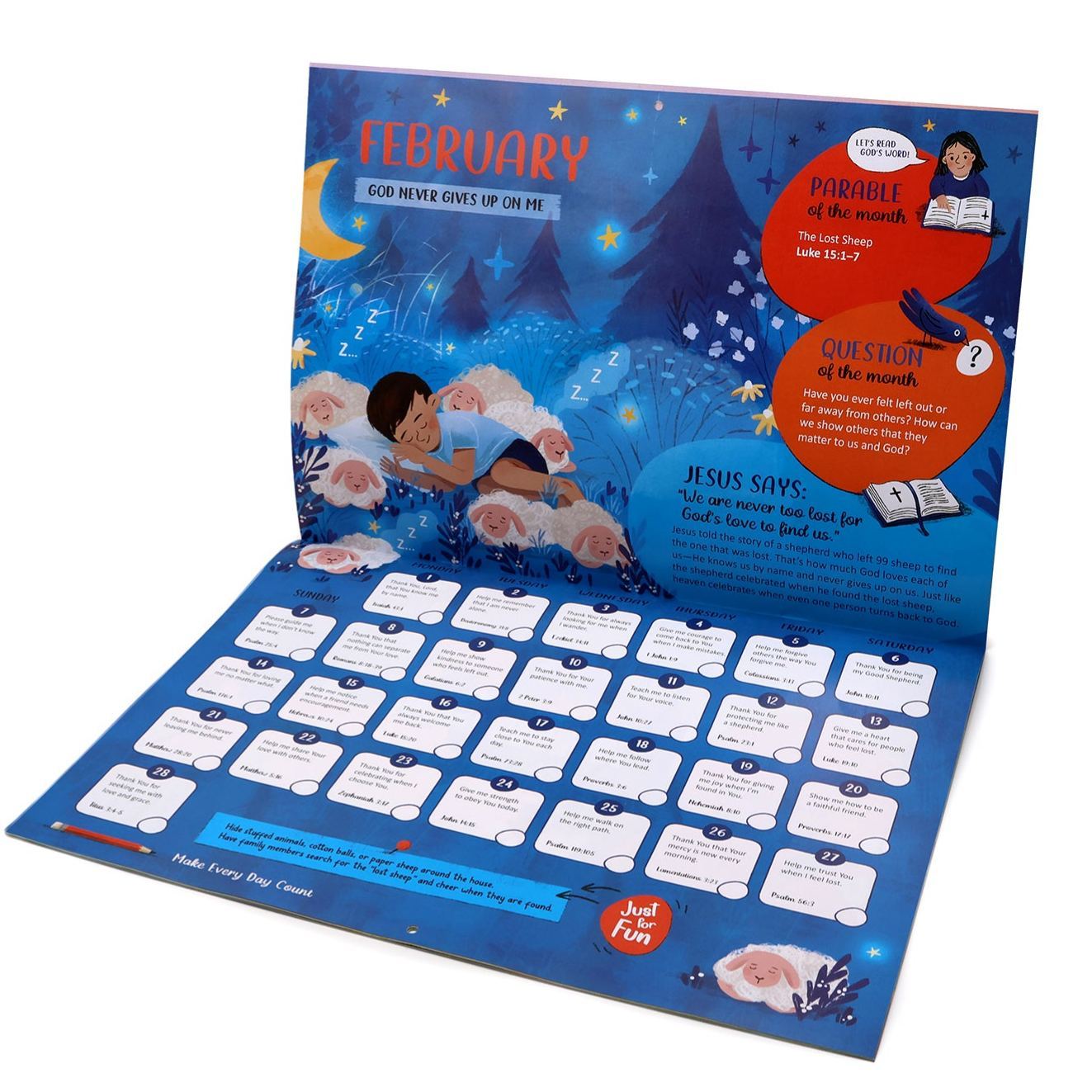2027 Family Prayer Calendar